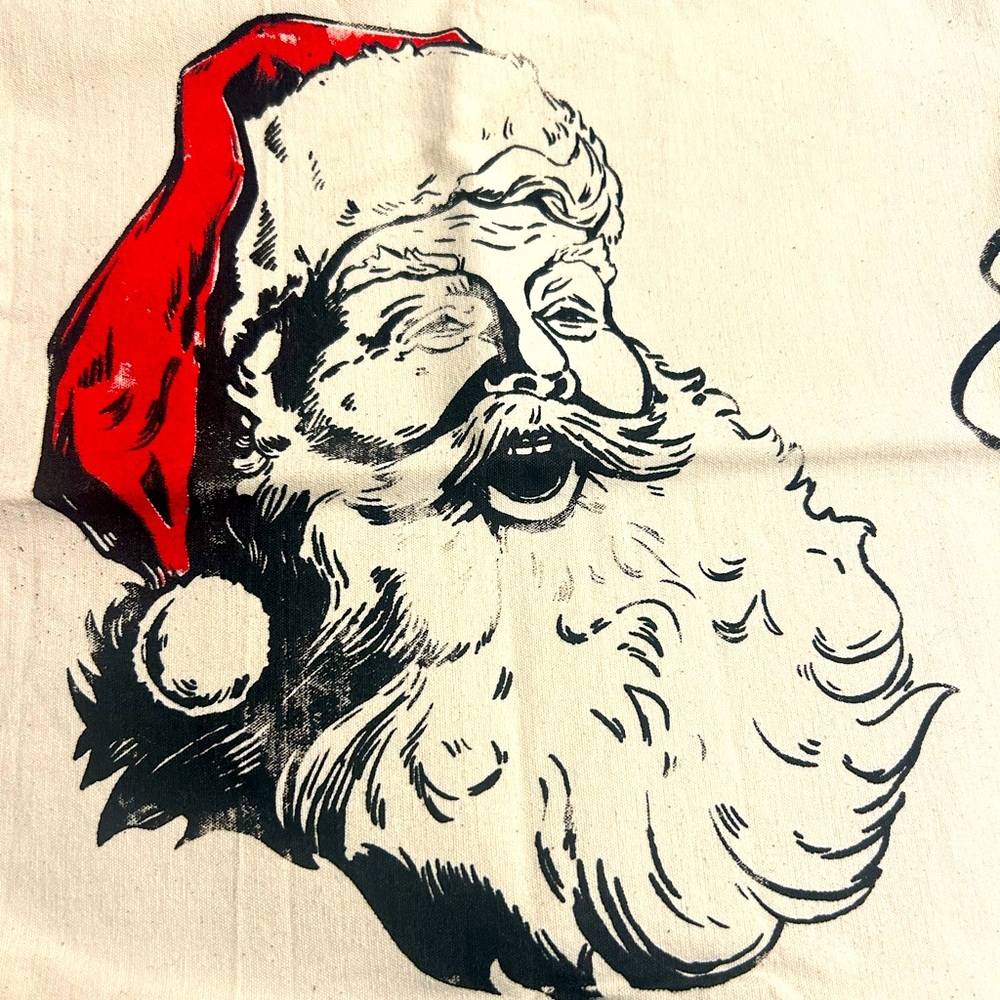 Chalk Couture Santa Claus‎ is Coming to Town Rectangular Pillow Case Decorative